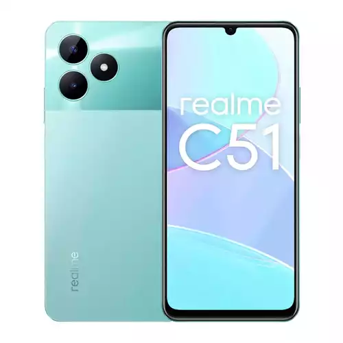 Realme C51  (4Ram/64Rom) | Camera: Rear: Dual 50MP (wide) + 0.3MP (depth)