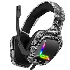 ONIKUMA K20 I Wired Gaming Headsets I Microphone I RGB Light_5