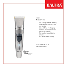 Baltra Looper Rechargeable Hair Trimmer (BPC 835) | lightweight And Durable_2