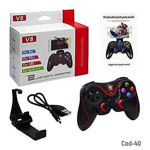 GSH V8 Wireless Bluetooth4.0 Wireless Gaming Controller Joystick Computer Gamepad Controller for PC Windows 7/8/10/Switch/TV Box/Laptop/Smart Phones |_3