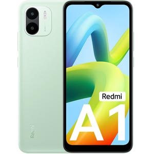 Redmi A1 - Chipset: MediaTek Helio A22 - 2/32 GB-  5000mAh Battery