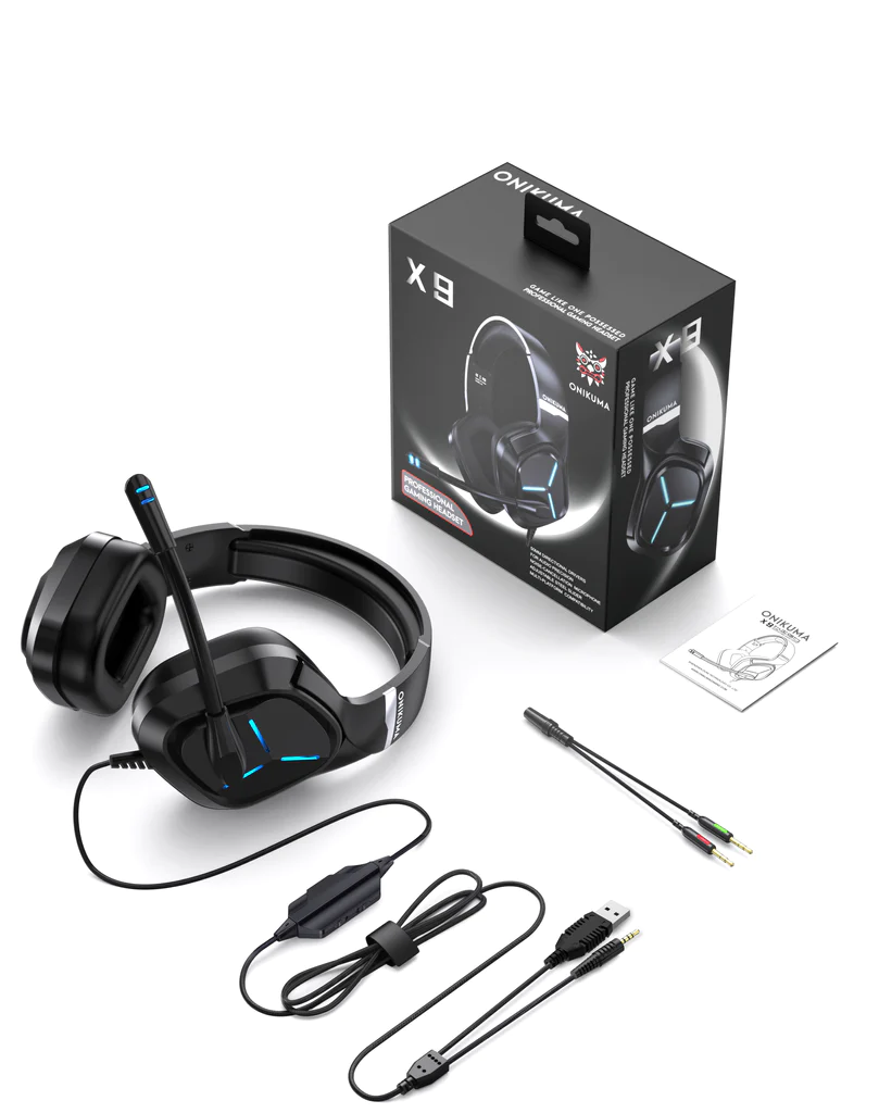 Onikuma-x9 | Wired Professional Gaming Headset_2