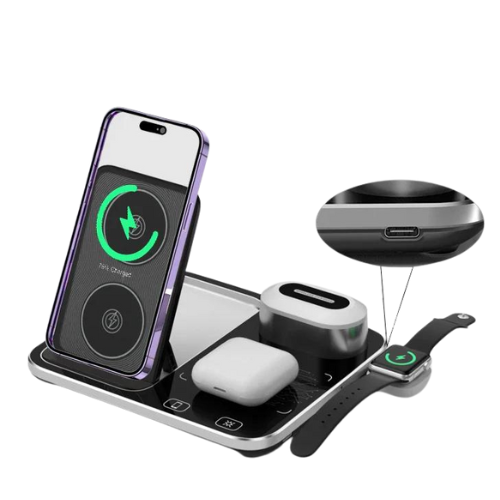 R12 4 In 1 30W Wireless Phone Charger with Ambient Light_3