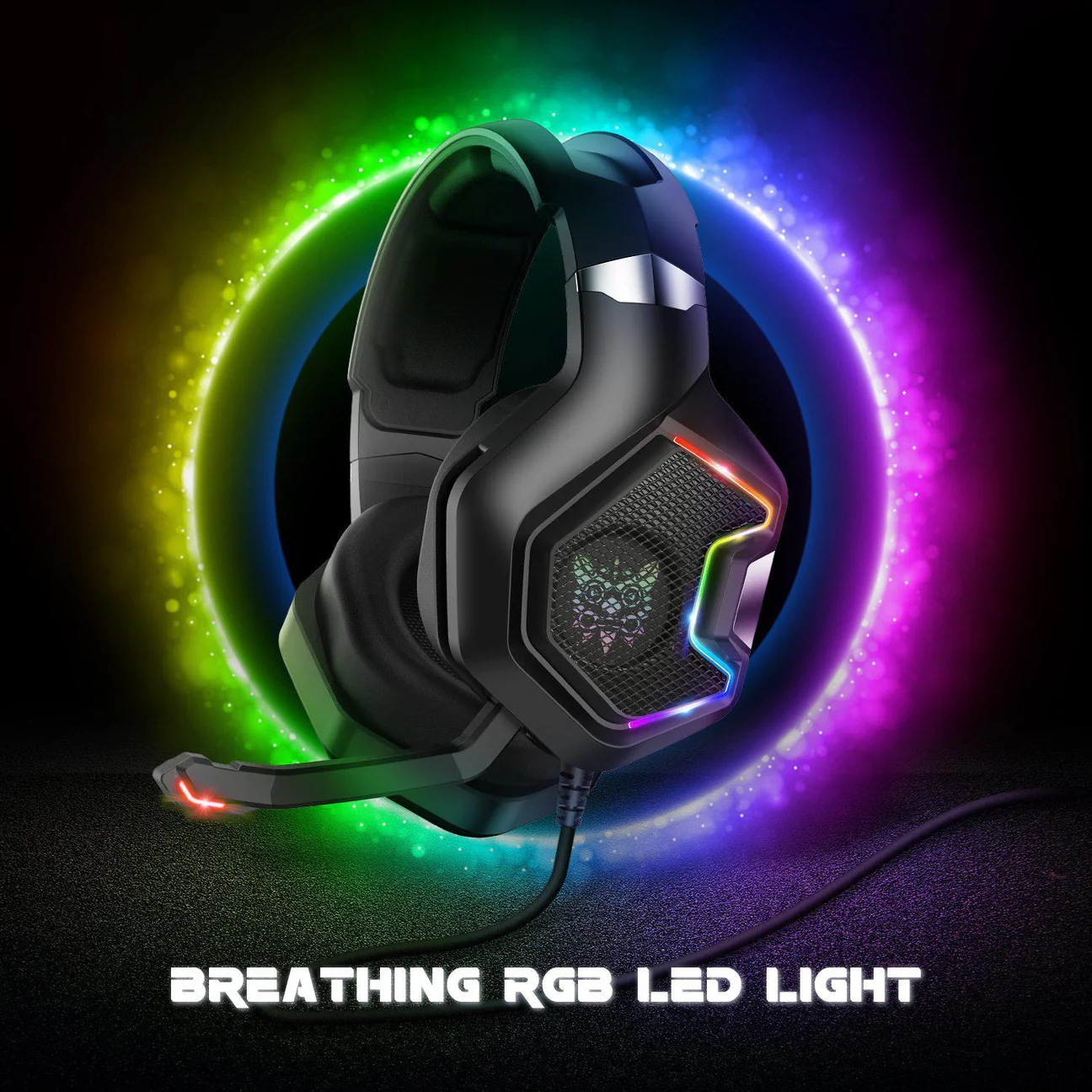 ONIKUMA K10 Pro Professional Wired Gaming Headset with RGB Backlight_1