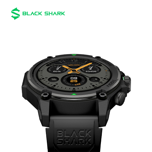 Black Shark GS3 1.43" AMOLED Smart Watch I Heart Rate Monitor I ENC Bluetooth Call I 21 Days Battery Life I Water Resistance I AI Watch Faces I Shark GPT_3