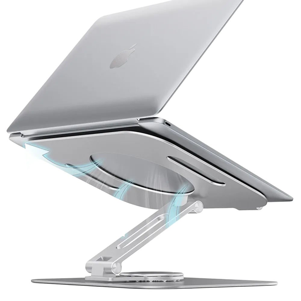 Laptop Stand Almunium Alloy Rotating Bracket, With 360 Degree Rotating_2